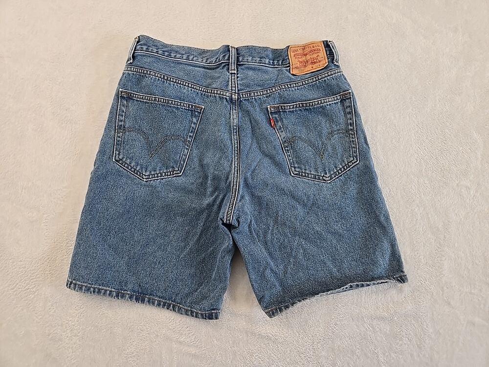 Levis 550 Vtg Y2K 2005 Relaxed Fit Denim Shorts Mens 36 Dad Jorts Baggy Skater